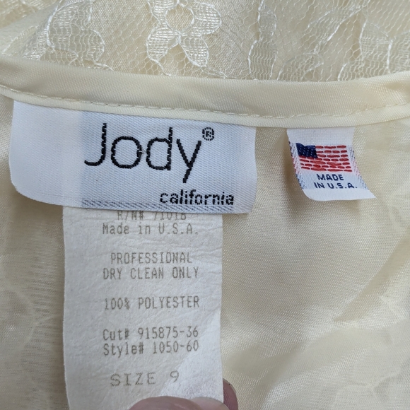 Vintage Victorian Renaissance Corset Lace Maxi Regency Dress Button Sheer A016 - Picture 9 of 14